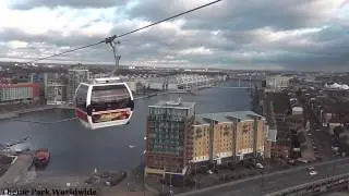 Emirates Air Line - London Cable Car On Ride POV