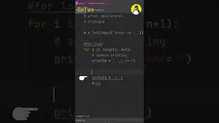 Equilateral Triangle in Python.