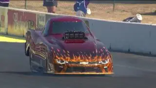 2018 CatSpot Northwest Nationals Top Alcohol Funny Car winner Chris Marshall