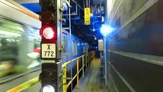 NYC Subway Special: 2 Av/Houston St bound R1/9 Nostalgia Train entering 72 St