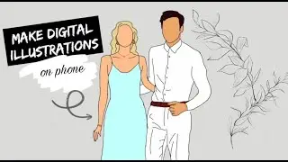Digital Art for beginners | digital art tutorial | Android phone | Picsart tutorial !!