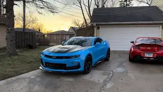 ОБЗОР CAMARO SS 2023 ГОДА С 6-СТУПЕНЧАТОЙ МКПП &mdash; ВОЖДЕНИЕ ОТ ГЛАВНОГО ЛИЦА &mdash; РЕЗКОЕ УСКОРЕНИЕ &mdash; 4K &mdash; МЕКСИКА &mdash; FBO CAMARO SS