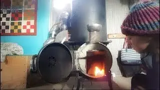Переносная ракетная печь, которую можно сделать самому