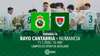 EN DIRECTO | Rayo Cantabria vs Numancia | Jornada 18 Segunda Federación
