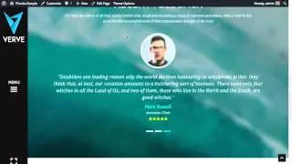 Verve WordPress Theme - Testimonials