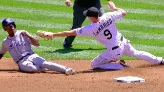 SD@COL: Garneau nabs Upton Jr. stealing second