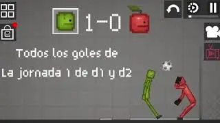 CRAZIEST Goals & Highlights Melon Playground Football🔥PART  16 #fruitgame #gaming