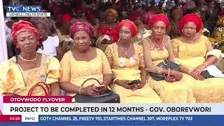 Gov Oborevwori Flags Off Otovwodo Flyover To Decongest Traffic On East West Road
