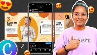 How to create DOPE Seamless Carousels in Canva 🤯
