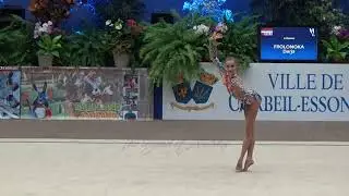 Anna IVANOVA (RUS) clubs - 2020 Corbeil senior EF
