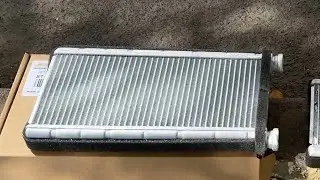 Завальцовка радиатора печки на LEXUS GS300