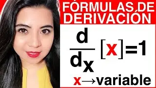 DERIVAR una FUNCIÓN IDENTIDAD - FÓRMULAS para DERIVAR #2
