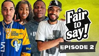 Kai Cenat Hangs With North West, Caitlyn Jenner Still A Dad, Trump's Black Vote |  Fair To Say! EP:2