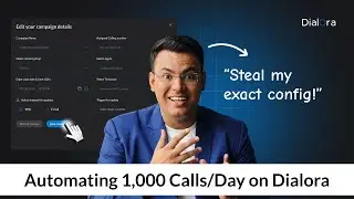 How to Automate 1,000+ Outbound Campaign Calls with Dialora (Step-by-Step Guide)
