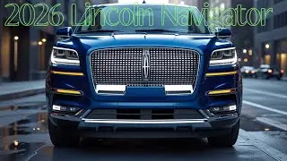 2026 Lincoln Navigator Review | Ultimate Luxury SUV in Stunning Blue | Interior, Drive & Features
