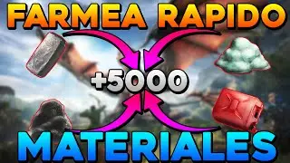 ARK |TOP 5 MEJORES LUGARES  PARA FARMEAR MAS RAPIDO MATERIALES PRINCIPALES | TIPS Y TRUCOS |