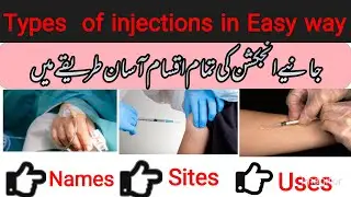 all injection types | injections sites |  uses  Dr.yasir info