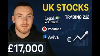 Дивидендный портфель на 17 000 фунтов стерлингов | Пассивный доход от дивидендных акций при торго...