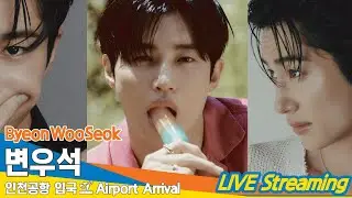 [LIVE] 변우석, 인천국제공항 입국✈️'ByeonWooSeok' Airport Arrival 2024.6.23 #Newsen