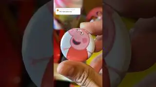 Peppa Pig Button Pin #peppapig #springonshorts #pixelart #pixel #diy