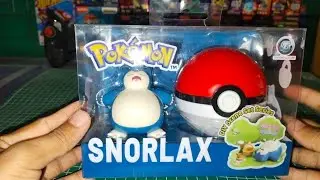 Pokemon Snorlax #pokemon #snorlax #actionfigures #unboxing #modelkit #fypシ #nintendo 