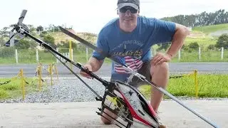 Align T-Rex 700 Pro Flybarless - Naza H - Engine O.S. GT15HZ gas