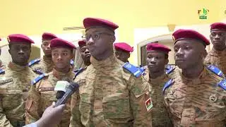 Le Capitaine Ibrahim TRAORE échange avec les élèves officiers en formation en Russie