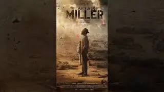 Dhanush Captain Miller Poster New First Look Upcoming Heat Movie #dhanush  #captainmiller #arunmates