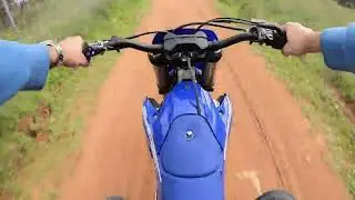yz450f 2025 review on SMOOTH LINEAR map.