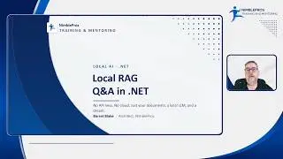 Building a RAG Q&A Tool in .NET