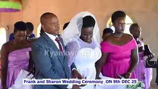 FRANK WEDS SHARON