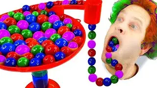 Marble Run Race ☆ HABA Slope, Dump Truck & Garbage Trucks & Ambulance & vehicles Full Compilation