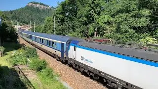 Met de trein langs de Elbe