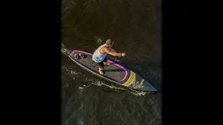 Hard Board From Hypr Hawaii  The Touring SUP. Paddler Boarder SUPCamerMan Kyle Obst