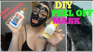 Affordable DIY Peel off FACE MASK- FAIL(PAINFUL)