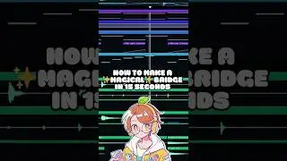 How to make a magical bridge in 15 seconds #flstudio #musicproducer #producer #music #piano #fypシ