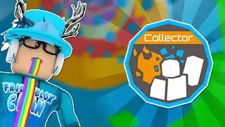 How to get the COLLECTOR badge and TEAL HALO in TOWER OF HELL (Roblox ToH)