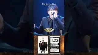 Willder Than Yesterday - Sky Under Blue - Live告知0123 #live #rock #渋谷 #音楽 #バンド #fernandes #fodera