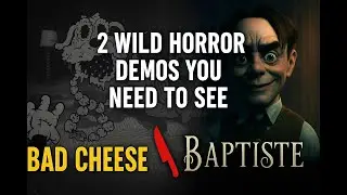Before They Drop: Bad Cheese & Baptiste Full Demo Gameplay! | Indie Horror Showcase