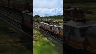 WAP4 Crossing WAP5 🔥 &bull; #Shorts #MSTS #Indianrailways