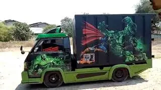 Modifikasi L300 box huluk...