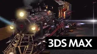 3DS MAX - DEATH LOCOMOTIVE ANIMATION