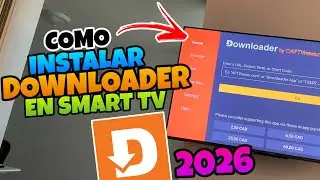 👉 Como INSTALAR DOWNLOADER en SMART TV 💥 2026 [Cualquier SMART TV]