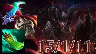 Pantheon Top VS Aatrox | Patch 12.22