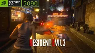 Resident Evil 3 Remake | RTX 5090 [4K] Ray Tracing ON | Ryzen 7 9800X3D