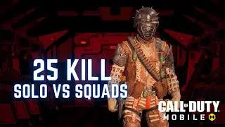 CODM - INTENSE 25K SOLO VS SQUADS BR MATCH (FUNNY ENDING)