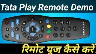 Tata Play Remote Demo || Tata Play Remote Keise Chalaye