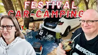FESTIVAL-CAMPING im TESLA Model Y &ndash; Irgendwas zwischen Himmel und H&ouml;lle