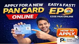 Apply New PAN Card Online in 10 Minutes | Ezee PAN Online (Step-by-Step)