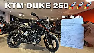KTM Duke 250 Finance Details | EMI, Down Payment, Interest Rate & On-Road Price #ktm #duke250 #bike 
